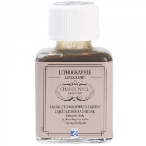 Tinta Para Litográfica Liquida 75ml Charbonnel