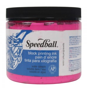 Tinta Para Xilogravura Speedball 470ml 3710 Magenta