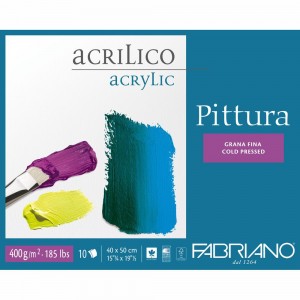 Bloco Fabriano Pittura 400g/m² 40x50cm 