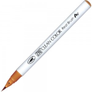 Caneta Zig Clean Color Real Brush Kuretake 601 Sand