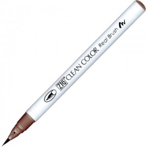 Caneta Zig Clean Color Real Brush Kuretake 603 Mocha Brown