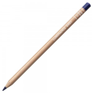Lápis de Cor Luminance Caran d'Ache 135 Bleu de Mines