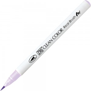 Caneta Zig Clean Color Real Brush Kuretake 806 Pale Violet