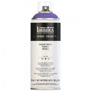 Tinta Spray Liquitex Acrílica 5186 Dioxazine Purple 5 400ml