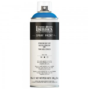 Tinta Spray Liquitex Acrílica 0470 Cerulean Blue Hue 400ml