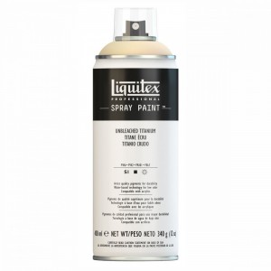 Tinta Spray Liquitex Acrílica 0434 Unbleached Titanium 400ml
