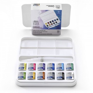 Estojo Aquarela Winsor & Newton Cotman Brush Pen Set 12 Cores