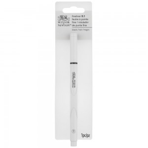 Caneta Fineliner Nanquim Winsor & Newton 0.1mm