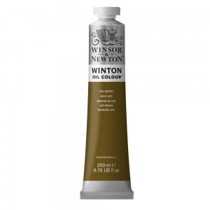 Tinta Óleo Winsor & Newton 389 Azo Brown 200ml Winton