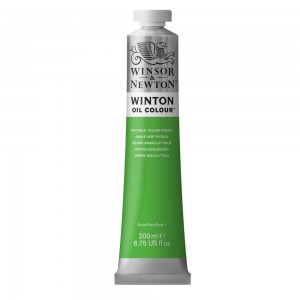 Tinta Óleo Winsor & Newton 403 Phthalo Yellow Green 200ml Winton