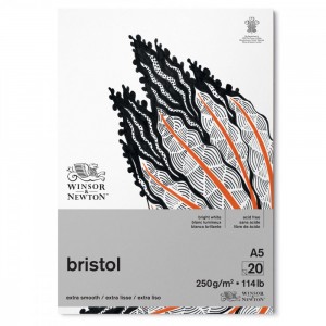 Bloco Bristol Winsor & Newton A5 250g 20 Folhas