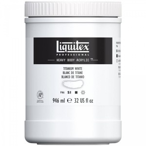 Tinta Acrílica Liquitex Heavy Body White Titanium 946ml
