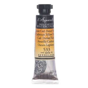 Tinta Aquarela Sennelier L'Aquarelle Extra Fine 10ml S4 533 Cadmium Yellow Deep