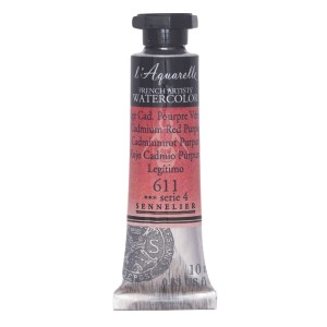 Tinta Aquarela Sennelier L'Aquarelle Extra Fine 10ml S4 611 Cadmium Red Purple