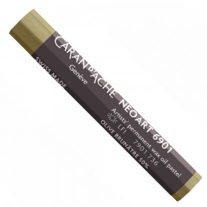 Pastel Neoart Caran d'Ache 6901 736 Brown Olive