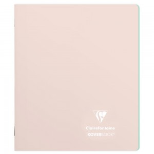 Caderno Koverbook Clairefontaine Pautado Rose A5