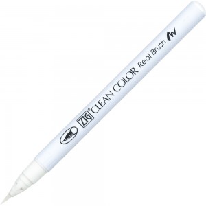 Caneta Zig Clean Color Real Brush Kuretake 999 Blender