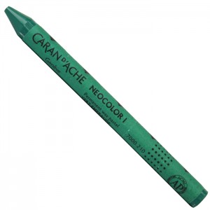 Pastel Oleoso Neocolor I Caran D'Ache 210 Emerald Green