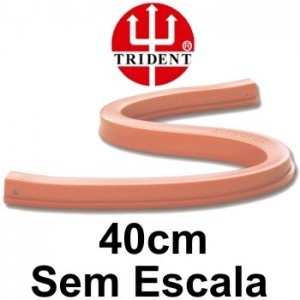 Régua Flexível Trident sem Escala 40cm Trident 1240