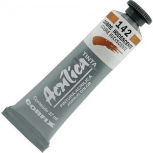 Tinta Acrílica Corfix 37ml 142 Cobre Iridescente
