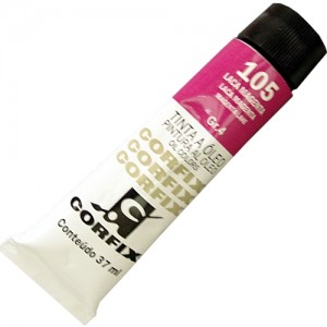 Tinta a Óleo Corfix 37ml 105 Laca Magenta G4