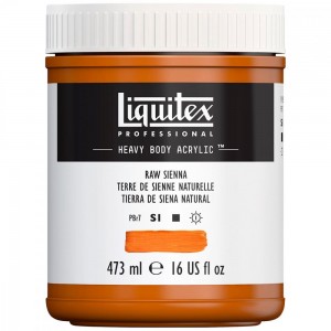 Tinta Acrílica Heavy Body 473ml Raw Sienna 330 Liquitex