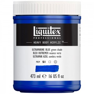 Tinta Acrílica Heavy Body 473ml Ultramarine Blue 380 Liquitex