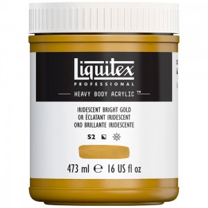 Tinta Acrílica Heavy Body 473ml Iridescent Gold 234 Liquitex
