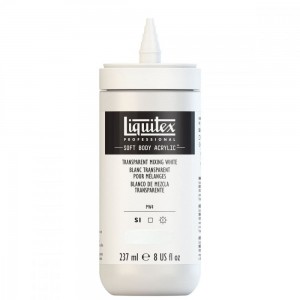 Tinta Acrílica Liquitex Soft Body 237ml Transparent Mixing White S1 300