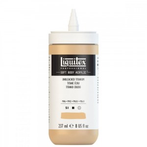 Tinta Acrílica Liquitex Soft Body 237ml Unbleached Titanium S1 434 