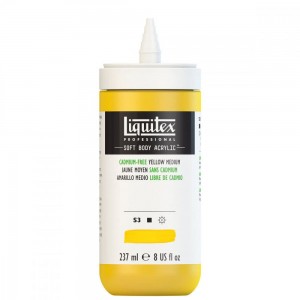 Tinta Acrílica Liquitex Soft Body 237ml Cadmium Free Yellow Medium S3 890