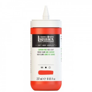 Tinta Acrílica Liquitex Soft Body 237ml Cadmium Free Red Light S5 893