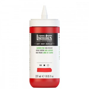 Tinta Acrílica Liquitex Soft Body 237ml Cadmium Free Red Medium S5 894