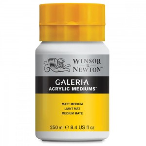 Matt Medium Acrílico Fosco Galeria Winsor & Newton 250ml