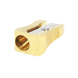 Apontador Para Lápis Metal Dourado Clássico 0600