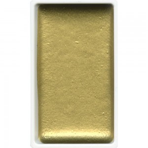 Aquarela Kuretake Gansai Tambi 091 Bluish Gold