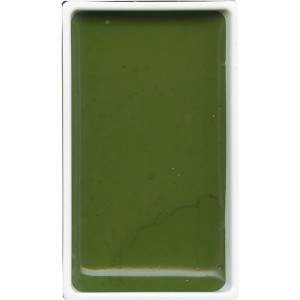 Aquarela Kuretake Gansai Tambi 054 Olive Green
