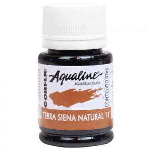 Aqualine Aquarela Líquida Corfix 11 Terra de Siena Natural 37ml