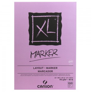 Bloco Para Marcador Cansonr XL Marker XL A3 70g/m²