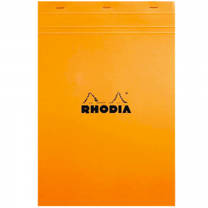 Bloco de Notas Rhodia Quadriculado N°18 21X27,9cm