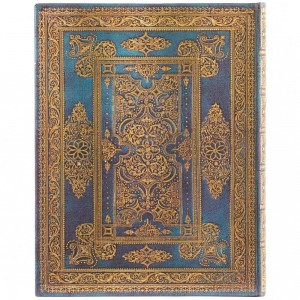 Paperblanks Blue Luxe Ultra Pautado Capa Flexível