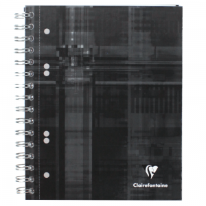 Caderno Quadriculado Bind'O Block Clairefontaine A5+ Preto