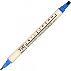 Caneta Caligrafia Artística Zig  032 Blue Jay  Kuretake 