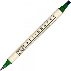 Caneta Caligrafia Artística Zig 040 Green Kuretake 