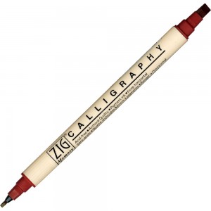 Caneta Caligrafia Artística Zig 203 Antique Burgundy Kuretake 