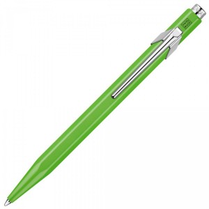 Caneta Caran d'Ache Esferográfica Popline 849 Fluo Verde