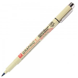 Caneta Pigma Graphic Sakura 1.0mm Preto