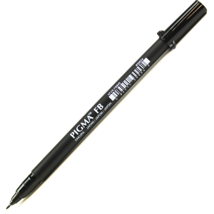 Caneta Brush Pen Sakura FB Preto