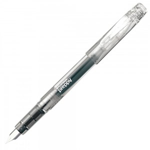 Caneta Tinteiro Platinum Preppy F Transparente 03
