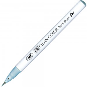 Caneta Zig Clean Color Real Brush Kuretake 307 Aqua Blue